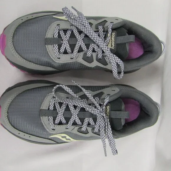 Saucony Aura TR | Women's | Running Shoe | Size 8 | Grey Tones & Pink - Picture 7 of 9